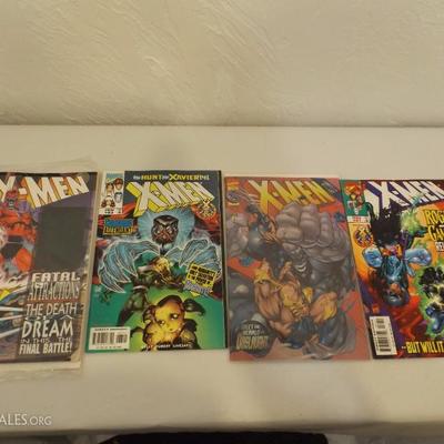 comic X men collection lot 101 set of 4