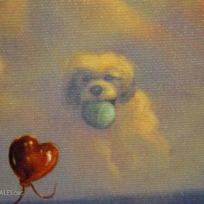 Stairway to Dog Heaven - Jim Warren Signed print  #230/450