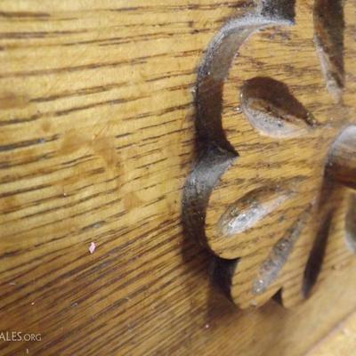 Antique 1900s Backbar wood