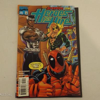 comics lot 105 X Men, Jonah Hex, Heroes for Hire
