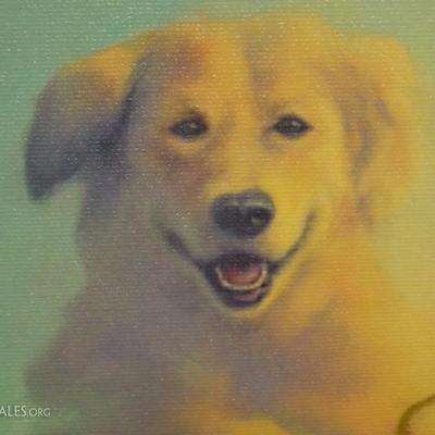 Stairway to Dog Heaven - Jim Warren Signed print  #230/450