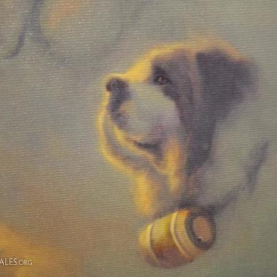 Stairway to Dog Heaven - Jim Warren Signed print  #230/450