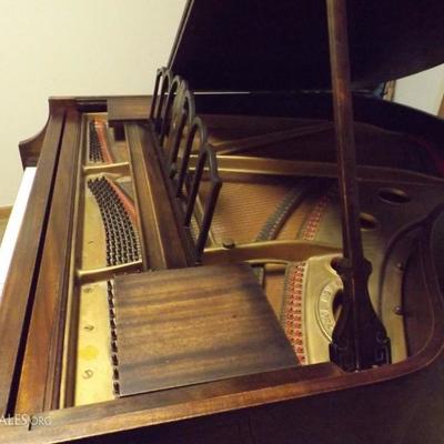 Piano New York Baby Grand Brewster 1800s 