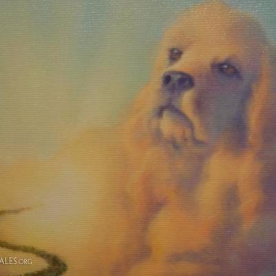 Stairway to Dog Heaven - Jim Warren Signed print  #230/450
