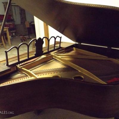 Piano New York Baby Grand Brewster 1800s 