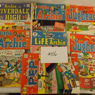 Comics Lot 106 Archie, Jughead misc