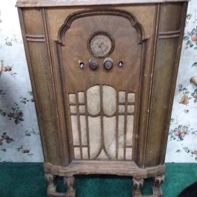 decoration 1930s Atwater Kent radio