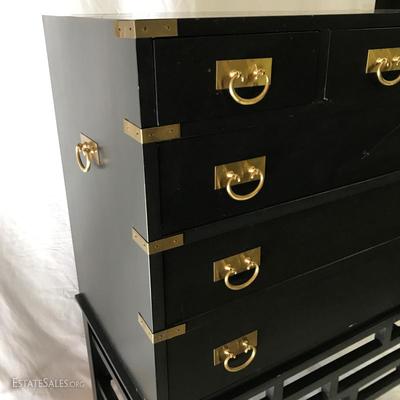 Lot 114 - Tall Permacraft Chest with Brass Hardware