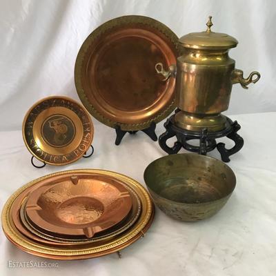 Lot 122 - Brass, Copper and Tin Lot