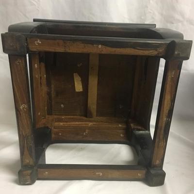 Lot 49 - 2 Piece Lighted Box and Stand