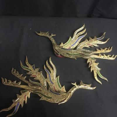 Lot 101 - Dragons and Birds 