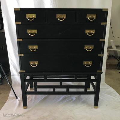 Lot 114 - Tall Permacraft Chest with Brass Hardware