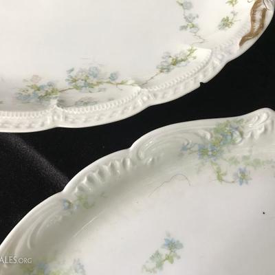Set of Theodore Haviland Limoges Schleiger 1014-5 China MADE IN FRANCE