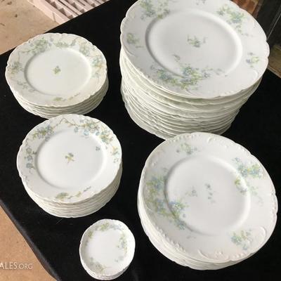 Set of Theodore Haviland Limoges Schleiger 1014-5 China MADE IN FRANCE