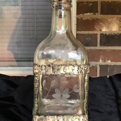 Antique Lead Crystal Decanter