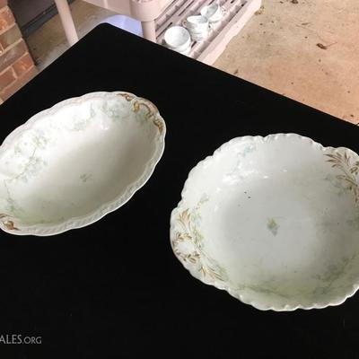 Set of Theodore Haviland Limoges Schleiger 1014-5 China MADE IN FRANCE