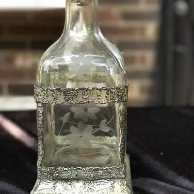 Antique Lead Crystal Decanter