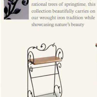 Dogwood Collection Wrought Iron Stand