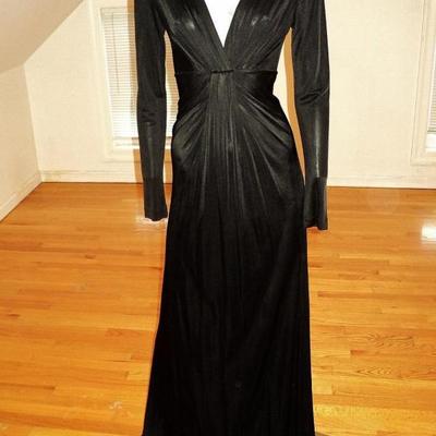 Vintage Diane Von Furstenberg Runway Grecian drape Gown NWT Retail $528