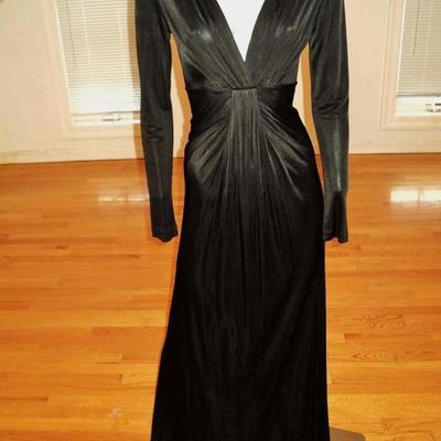 Vintage Diane Von Furstenberg Runway Grecian drape Gown NWT Retail $528