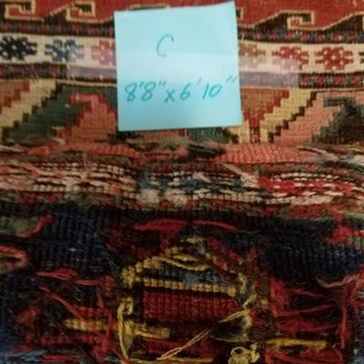 Lot-149 Rug "C" 8'8"x6'10'