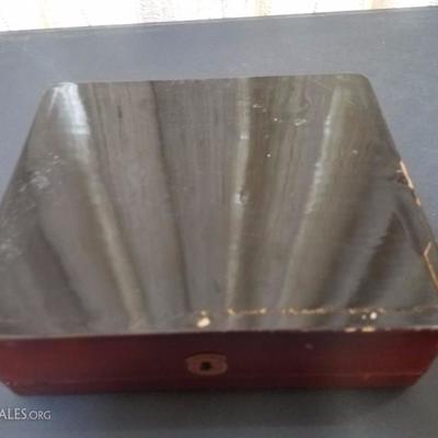 Lot-132 Set of 2 Asian Bird Print Boxes