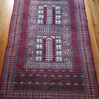 Lot-144 Red Rug 6x4 