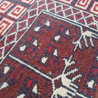 Lot-144 Red Rug 6x4 