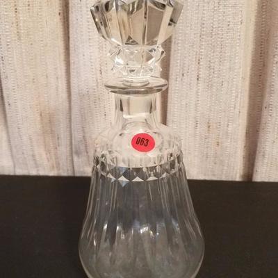 Lot-92 Solo Glass Crystal Decanter (063 Red Dot)