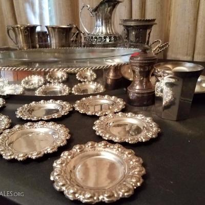 Lot-156 31 Pc Mixed Lot Silver Plate Various Piece Lot