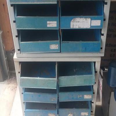 Lot of 3 Stacking cabinets