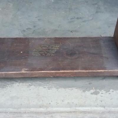 Wood shelf