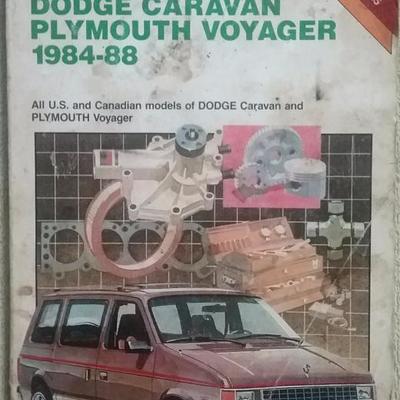 Chilton's for 1984-1988 Dodge Caravan, Plymouth Voyager