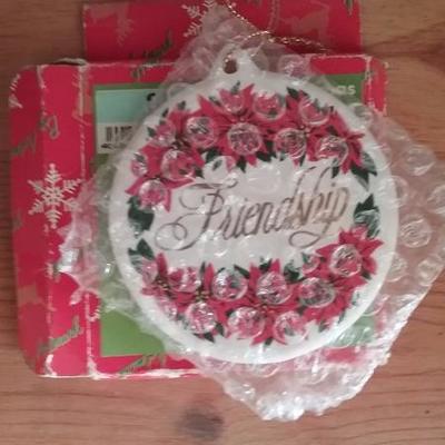"Friendship" Christmas Ornament