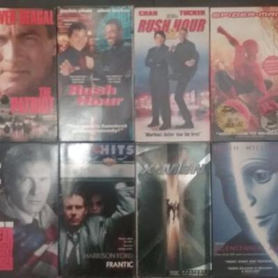 Lot C - Lot of 12 VHS tapes