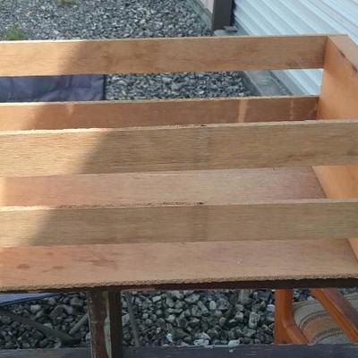 Small wood crate