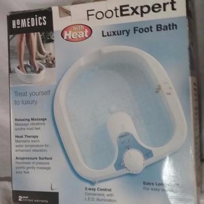 HoMedics Deluxe Foot Expert Luxury Foot Bath
