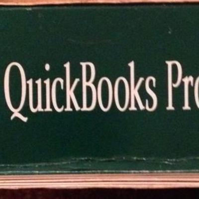Quickbooks Pro Software - for 3.5 inch floppy drive