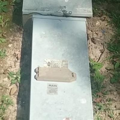 Weatherhead, Conduit, Meter Box, Main Service Box, Assembled
