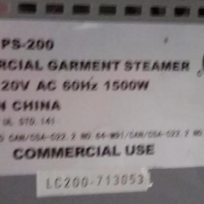 Commercial Garment Steamer