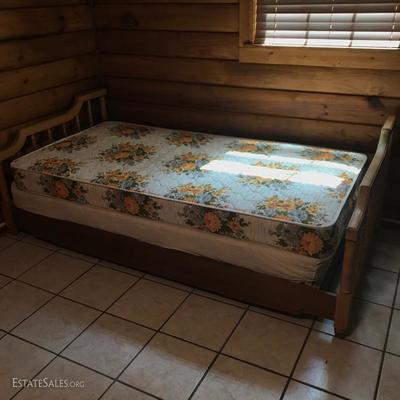 Lot 4 - Wooden Daybed