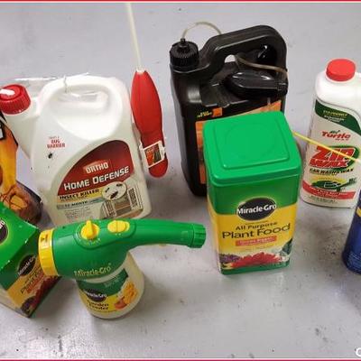 Misc Lot Weed Killer & other items - some are full