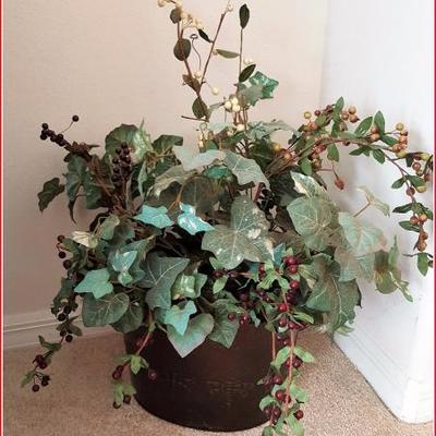 Decorative plant (tin)