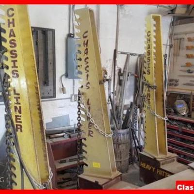 Heavy Hitter Chassis Frame Machine with misc parts - Lot 147
