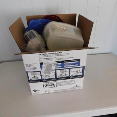 Box Lot of Plasticware