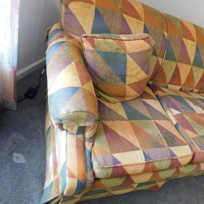 Color Patterned Sofa