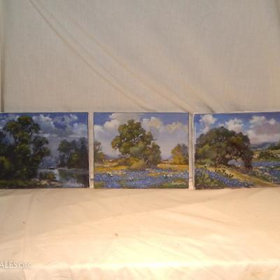 Anschute Lot of Three Painting  Lot # 24