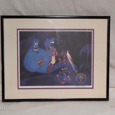 Disney Aladdin Lithograph