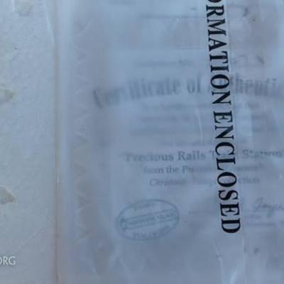 NEW! Precious Moments Hawthorne Christmas Village PRECIOUS RAILS TRAIN STATION