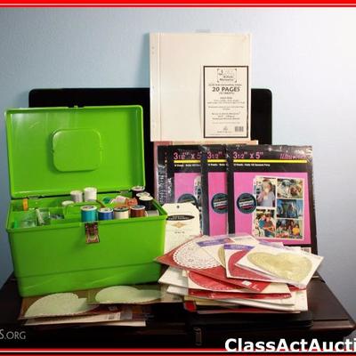 Misc Office Supplies & Sewing Kit - Lot 212